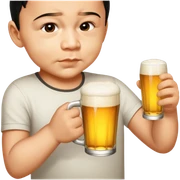 Cerveza Drinker sticker