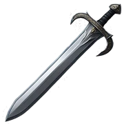 gothic claymore sword sticker