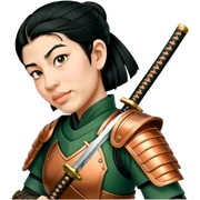 Samurai Sentry sticker