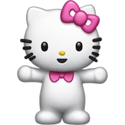 Hello Kitty Playful Core sticker