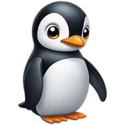 Penguin sticker