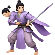 Gentle Samurai sticker