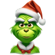 Grinch sticker