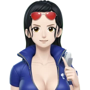 nico robin stylish summer vibe sticker