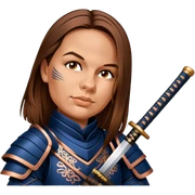 Vigilant Samurai sticker
