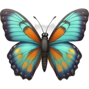 Pretty butterfly  sticker