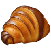 chocolate croissant  sticker