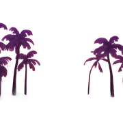 Sunset sticker