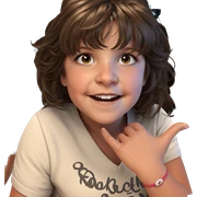 realistic portrait of a girl sticker