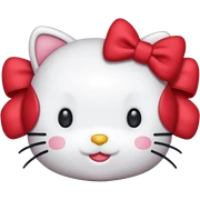 De hello Kitty  sticker