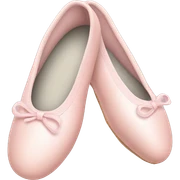 Pale pink ballet shoes sticker