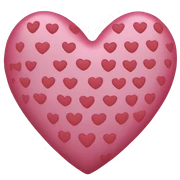 Heart sticker