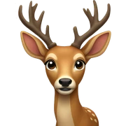 Deer sticker