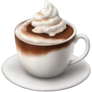 cup of hot chocolate sticker