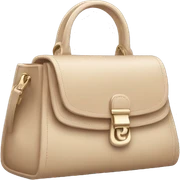 beige handbag sticker