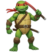 Ninja turtle sticker