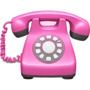 pink phone sticker