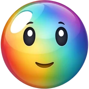 colorful ball sticker
