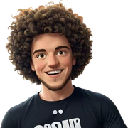 smiling boy in black shirt sticker