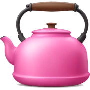 pink kettle sticker