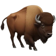 Bison sticker