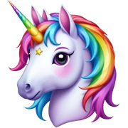 Unicorn rainbow  sticker