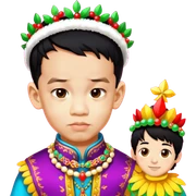 Colorful Parade Participant sticker