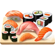 Sushi sticker