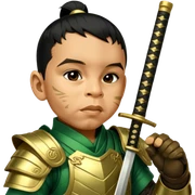 Emerald Samurai sticker