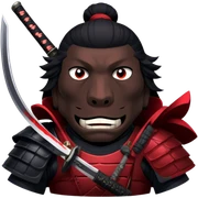 Fierce Samurai sticker