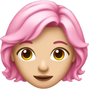pretty pink sticker