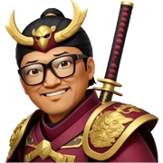 Samurai Leader sticker