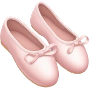 Pale pink ballet shoes sticker