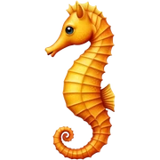 Seahorse sticker