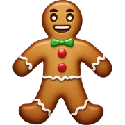 Gingerbread man  sticker