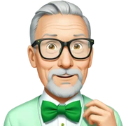 Stylish Leprechaun sticker