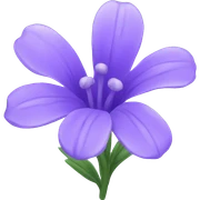 Lavender flower sticker