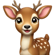cute deer sticker