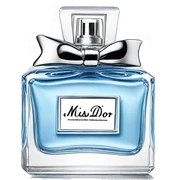 Baby blue Miss dior perfume sticker