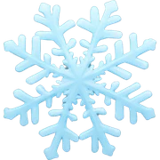 ice snowflake sticker