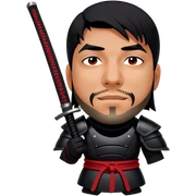 Shadow Samurai sticker