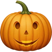 beige pumpkin sticker