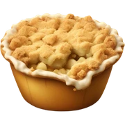 Apple crumble sticker