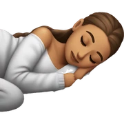 Ariana Grande sleeping sticker