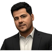 formal black jacket portrait sticker