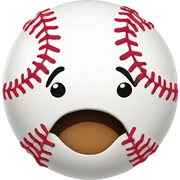 baseball sticker