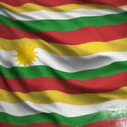 Kurdistan flag sticker