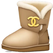 Chanel Ugg sticker