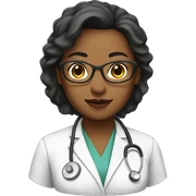 female doctor sticker