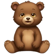 baby bear sticker